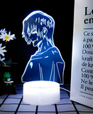 3D Illuminated Art - Jujutsu Kaisen - Toji Fushiguro 3D Illusion LED Night Light 16 Colors