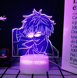 3D Illuminated Art - Jujutsu Kaisen - Satoru Gojo (with sunglasses) 3D Illusion LED Night Light 16 Colors