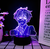 3D Illuminated Art - Jujutsu Kaisen - Satoru Gojo 3D Illusion LED Night Light 16 Colors #9214