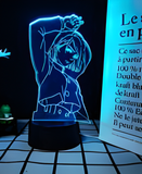 3D Illuminated Art - Jujutsu Kaisen - Kugisaki Nobara 3D Illusion LED Night Light 16 Colors
