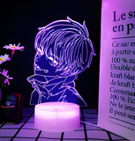 3D Illuminated Art - Jujutsu Kaisen - Inumaki Toge 3D Illusion LED Night Light 16 Colors