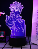3D Illuminated Art - Jujutsu Kaisen - Yuji Itadori 3D Illusion LED Night Light 16 Colors #9219