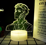 3D Illuminated Art - Jujutsu Kaisen - Kento Nanami (calling) 3D Illusion LED Night Light 16 Colors