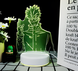 3D Illuminated Art - Jujutsu Kaisen - Satoru Gojo 3D Illusion LED Night Light 16 Colors #9222