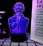 3D Illuminated Art - Jujutsu Kaisen - Satoru Gojo 3D Illusion LED Night Light 16 Colors #9223
