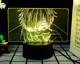 3D Illuminated Art - Jujutsu Kaisen - Satoru Gojo 3D Illusion LED Night Light 16 Colors #9224