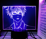 3D Illuminated Art - Jujutsu Kaisen - Satoru Gojo 3D Illusion LED Night Light 16 Colors #9228