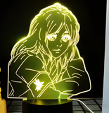 3D Illuminated Art - Attack on Titan - Pieck Finger 3D Illusion LED Night Light 16 Colors