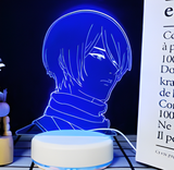 3D Illuminated Art - Attack on Titan - Mikasa Ackerman 3D Illusion LED Night Light 16 Colors #9636