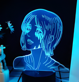 3D Illuminated Art - Attack on Titan - Ymir 3D Illusion LED Night Light 16 Colors