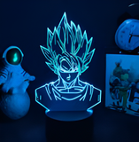 3D Illuminated Art - Dragon Ball - Goku 3D Illusion LED Night Light 16 Colors #1469