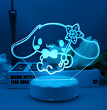 3D Illuminated Art - Sanrio - Cinnamoroll 3D Illusion LED Night Light 16 Colors #4921