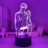 3D LED Night Light - Love and Producer - Qi Sili