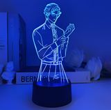 3D Illuminated Art - For All Time - Lu Chen 3D Illusion LED Night Light 16 Colors