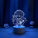 3D LED Night Light - Love and Deepspace - Xiao Yi