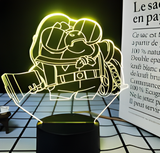3D Illuminated Art - Brawl Stars - Buzz 3D Illusion LED Night Light 16 Colors