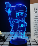 3D Illuminated Art - Brawl Stars - Amber 3D Illusion LED Night Light 16 Colors