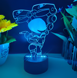 3D Illuminated Art - Brawl Stars - Edgar 3D Illusion LED Night Light 16 Colors #9146