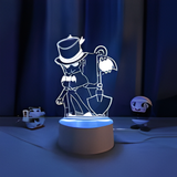 3D Illuminated Art - Brawl Stars - Mortis 3D Illusion LED Night Light 16 Colors #9160