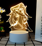 3D Illuminated Art - Saint Seiya - Aria 3D Illusion LED Night Light 16 Colors