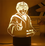 3D Illuminated Art - Harry Potter - Harry Potter with wand 3D Illusion LED Night Light 16 Colors