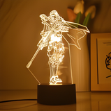 3D Illuminated Art - Valorant - Sova 3D Illusion LED Night Light 16 Colors