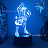 3D Illuminated Art - Valorant - Phoenix 3D Illusion LED Night Light 16 Colors #1525