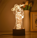 3D Illuminated Art - Valorant - Phoenix 3D Illusion LED Night Light 16 Colors #1532