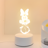 3D Illuminated Art - Disney - Minnie Mouse 3D Illusion LED Night Light 16 Colors #1591
