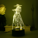 3D Illuminated Art - Valorant - Cypher 3D Illusion LED Night Light 16 Colors #1725