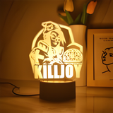 3D Illuminated Art - Valorant - Killjoy 3D Illusion LED Night Light 16 Colors #1727