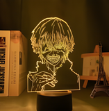 3D Illuminated Art - Tokyo Ghoul - Ken Kaneki 3D Illusion LED Night Light 16 Colors