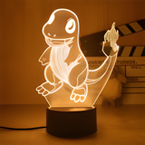 3D Illuminated Art - Pokémon - Charmander 3D Illusion LED Night Light 16 Colors #9404