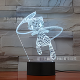 3D Illuminated Art - Pokemon - Mew 3D Illusion LED Night Light 16 Colors