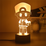 3D Illuminated Art - Pokémon - Ash Ketchum 3D Illusion LED Night Light 16 Colors