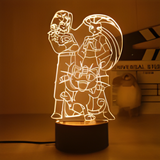 3D Illuminated Art - Pokémon - Team Rocket 3D Illusion LED Night Light 16 Colors