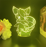 3D Illuminated Art - Pokémon - Meowstic 3D Illusion LED Night Light 16 Colors