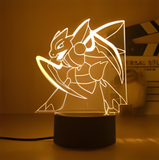 3D Illuminated Art - Pokémon - Scyther 3D Illusion LED Night Light 16 Colors