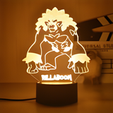 3D Illuminated Art - Pokémon - Rillaboom 3D Illusion LED Night Light 16 Colors