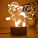 3D Illuminated Art - Pokémon - Vulpix 3D Illusion LED Night Light 16 Colors