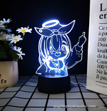 3D Illuminated Art - Blue Archive - Arona 3D Illusion LED Night Light 16 Colors
