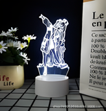 3D Illuminated Art - JoJo's Bizarre Adventure - Alice 3D Illusion LED Night Light 16 Colors