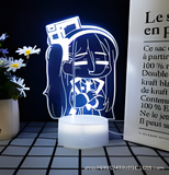 3D Illuminated Art - Alice in Wonderland - Chibi Alice 3D Illusion LED Night Light 16 Colors #105