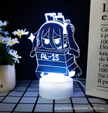 3D LED Night Light - Azur Lane - Cardboard Box Alice