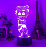 3D Illuminated Art - Nezha - Nezha (Demon Child) 3D Illusion LED Night Light 16 Colors