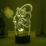 3D Illuminated Art - Nezha - Nezha 3D Illusion LED Night Light 16 Colors #1242