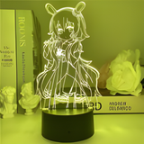 3D LED Night Light - Azur Lane - Laffey