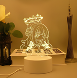 3D LED Night Light - Azur Lane - Saint Louis (4)