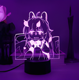 3D LED Night Light - Azur Lane - Miyuki Sawa