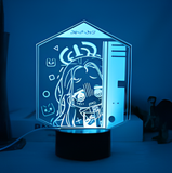 3D LED Night Light - NANA - Yuzu